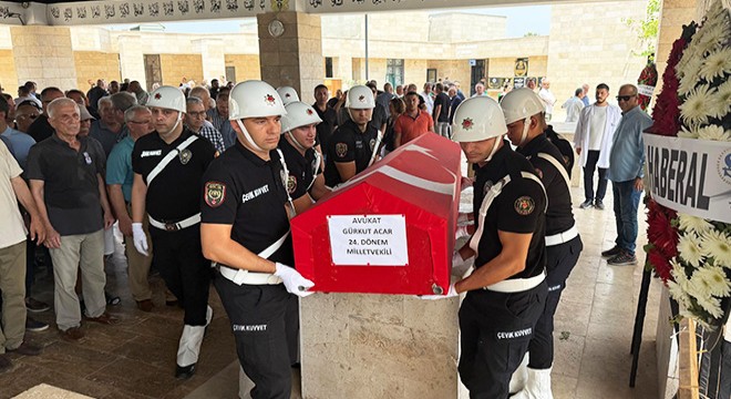 Eski milletvekili Acar, Antalya'da son yolculuğuna uğurlandı