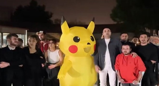 Eylemci Pikachu'dan ilk açıklama