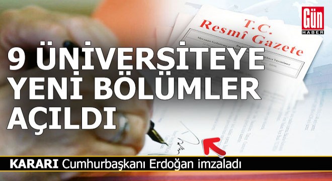 Fakülteleri, enstitüleri, yüksekokulları kapanan okullar listesi