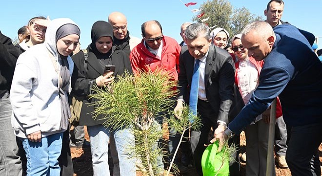 Fidanlar Antalya'ya nefes olacak