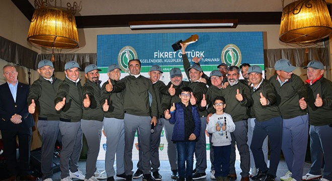 Fikret Öztürk Golf Turnuvası sona erdi