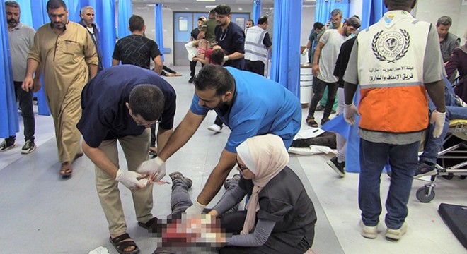 Filistin Sağlık Bakanlığı’ndan hastane saldırısına yönelik açıklama