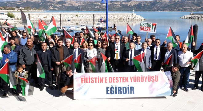 Filistin'e destek yürüyüşü