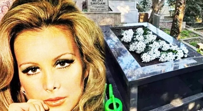 Filiz Akın'ın mezarında dikkat çeken detay