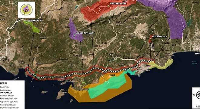 Finike-Kalkan bölünmüş yol projesi davasında bilirkişi zamanı