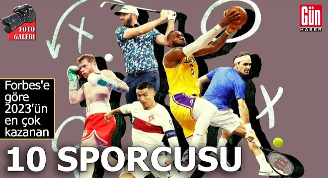 Forbes'e göre 2023'ün en çok kazanan 10 sporcusu