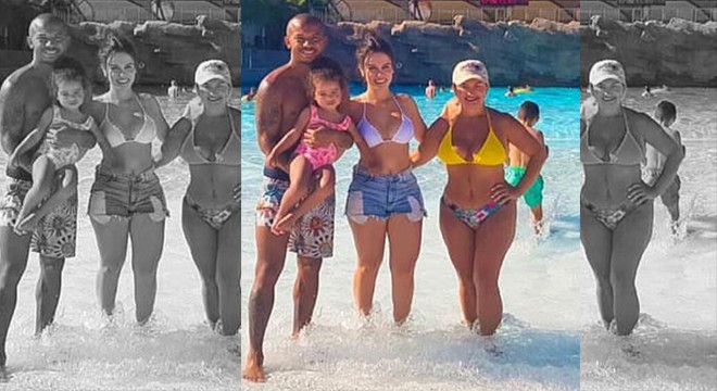 Galatasaraylı Mariano Antalya'da tatilde