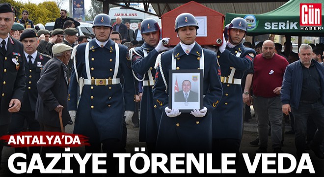 Gazi, Antalya'da törenle defnedildi