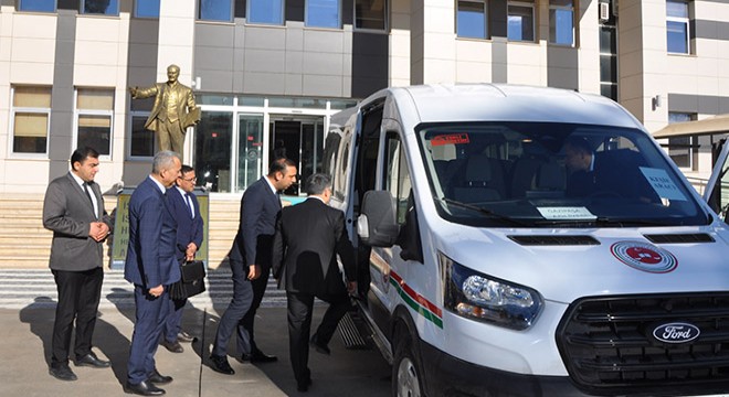 Gazipaşa Adliyesi'ne keşif aracı alındı