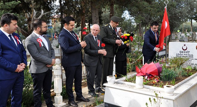 Gazipaşa'da Çanakkale şehitleri törenle anıldı