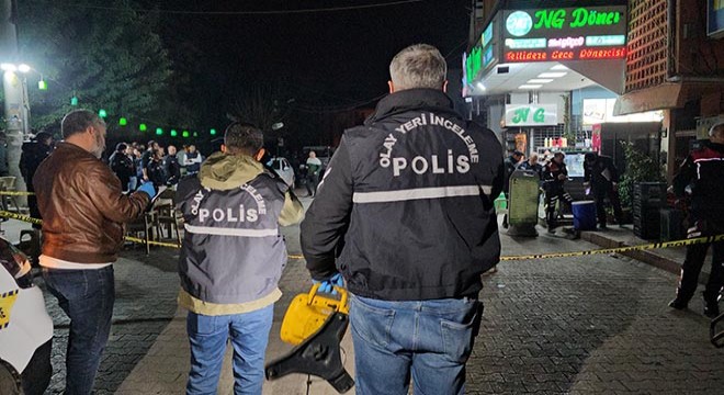 Gece dönercisine tabancalı saldırı: 1 ölü