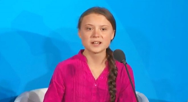Genç iklim aktivistinden liderlere sert çıkış