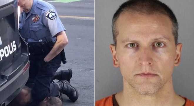 George Floyd’u öldüren polis bıçaklandı
