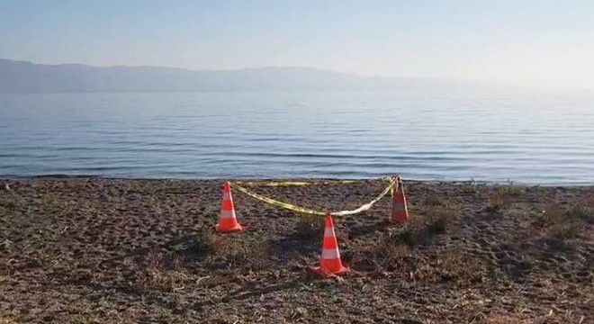 Göl kıyısında bomba paniği
