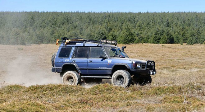 Gölcük'ten Sagalassos Antik Kenti'ne off-road heyecanı
