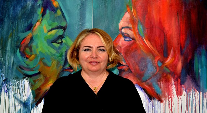 Gonca Yazgan'ın 'Yüzleşme' sergisi açıldı
