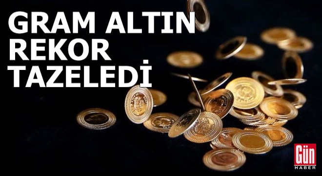 Gram altın rekor tazeledi