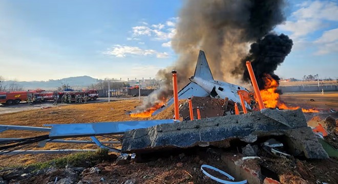 Güney Kore'deki uçak kazasında karakutudan ilk veriler alındı