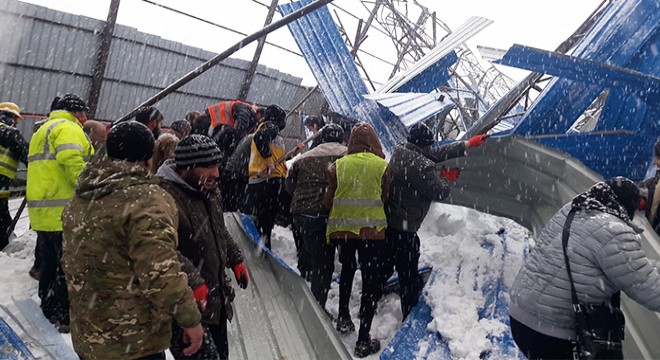 Gürcistan’da şantiyenin çatısı çöktü: 1 ölü, 2 yaralı