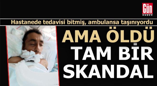 Hastanede skandal