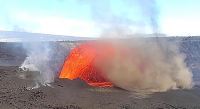 Hawaii'deki Kilauea Yanardağı'nda 32'nci patlama