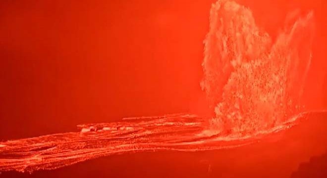 Kilauea Yanardağı'nda 39'uncu patlama