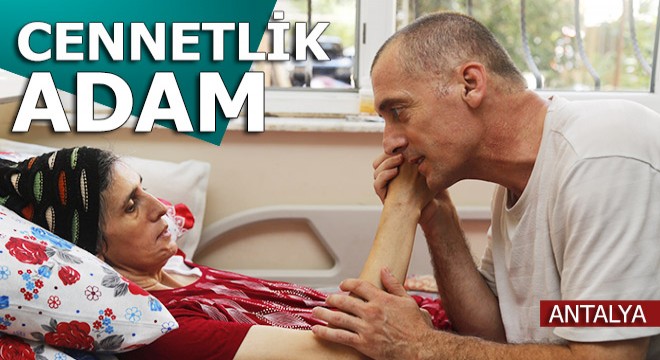 Hayatını otizmli oğluna ve yatalak eşine adadı