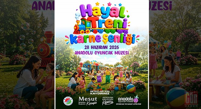 Haydi çocuklar! Kepez'in Hayal Treni Karne Şenliği'ne