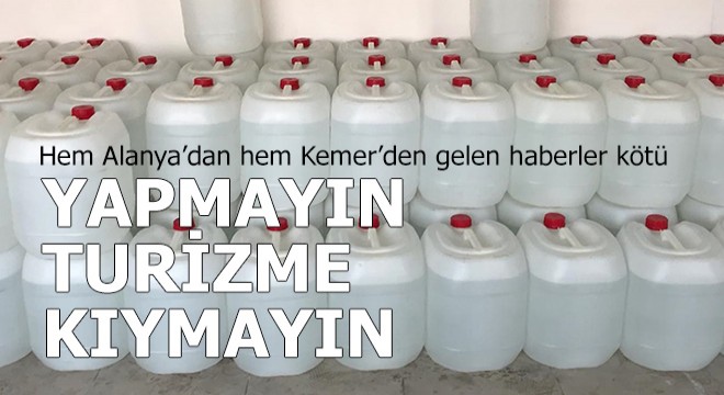 Hem cana hem turizme kıymayın