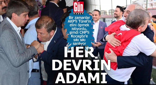 Her devrin adamı bu kez CHP'li başkanla sarmaş dolaş...