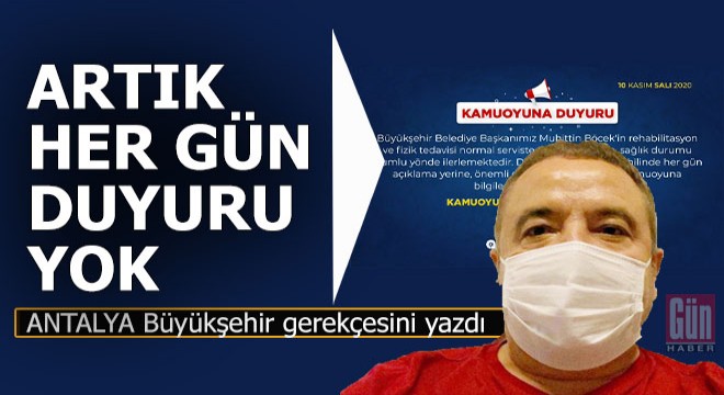 Her gün Böcek ile ilgili yapılan açıklamalara son...