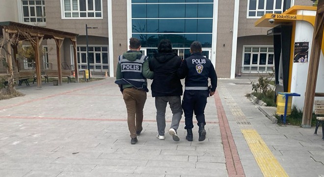 Hırsızlık suçundan aranan hükümlü yakalandı