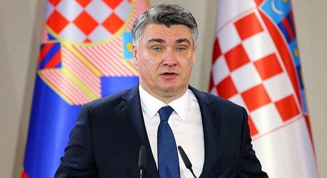 Hırvatistan'da Cumhurbaşkanı Milanovic, görevine başladı
