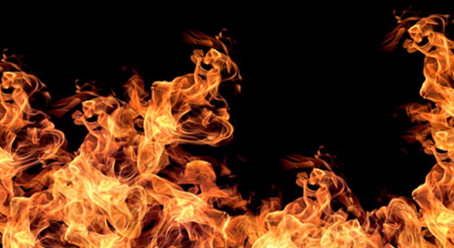 Hızar atölyesinde yangın büyümeden söndürüldü