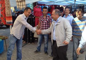 Başkan Üras Tekirova Semt Pazarı'nı ziyaret etti