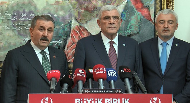 İYİ Parti lideri Dervişoğlu'ndan Destici'ye ziyaret