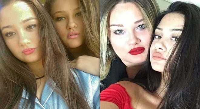 İkizi Gizem'in doğum gününü mezarı başında pastayla kutladı