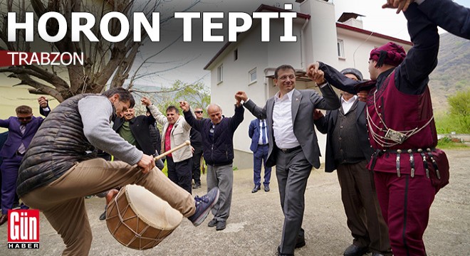 İmamoğlu memleketi Trabzon'da...