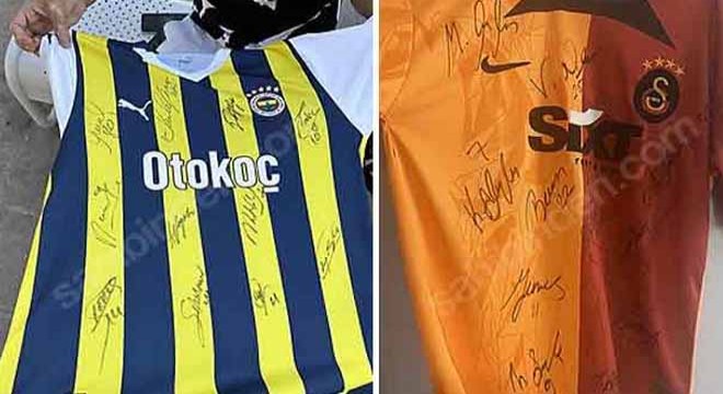 İmzalı forma pazarı çıldırdı