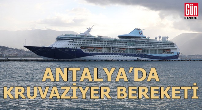 İngilizler kruvaziyerle Alanya'da