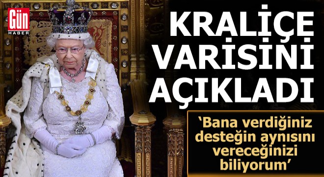İngiltere Kraliçesi 2. Elizabeth varisini açıkladı