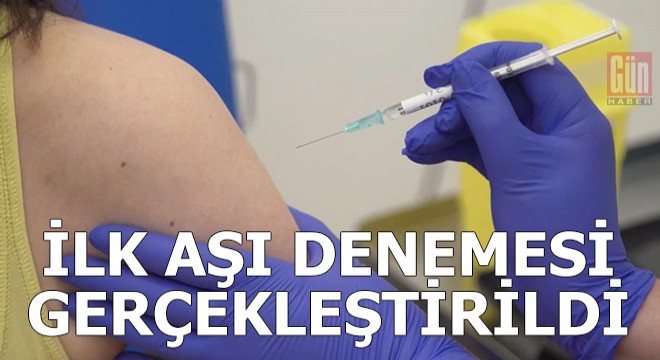 İngiltere’de ilk deneme Covid-19 aşısı gerçekleştirildi