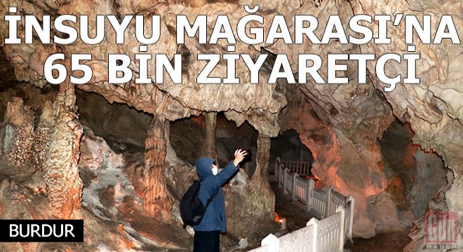 İnsuyu Mağarası'na 65 bin ziyaretçi