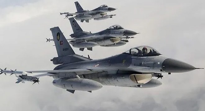 Irak'ın kuzeyine hava harekatı; 34 hedef imha edildi