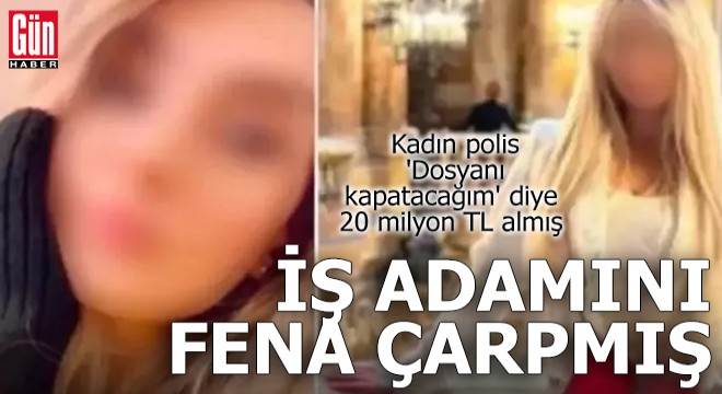 İş adamını fena çarpmış