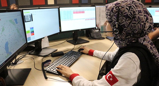 Isparta'da 112'ye gelen çağrıların 160 bini asılsız