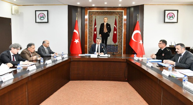 Isparta'da Eğitim Güvenlik Toplantısı yapıldı