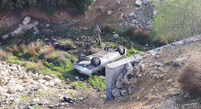 Isparta'da kaza: 1 yaralı