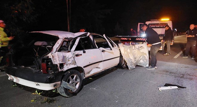 Isparta'da kaza: 2 yaralı