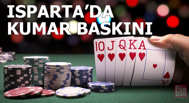 Isparta'da kumar baskını